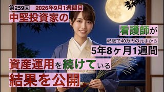 中堅投資家の看護師が5年8ヶ月1週間資産運用を続けている結果を公開