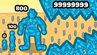 Merging Stickman to MAX LEVEL