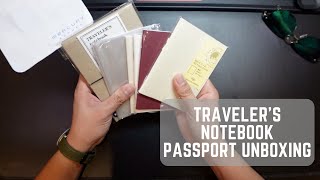 LET'S OPEN TOGETHER - TRAVELER'S NOTEBOOK PASSPORT