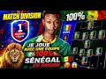 Je joue en division efootball avec une equipe composée que par des joueurs sénégalais 