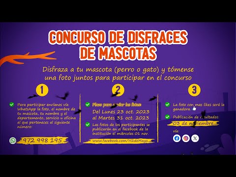 Concurso HALLOWEEN - Hospital Nacional &quot;Dos de Mayo&quot;, video de YouTube