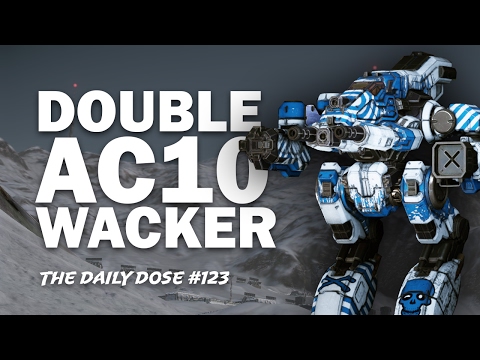 Double AC10 Fire Support Bushwacker BSW-X2 - Mechwarrior Online - The Daily Dose #123