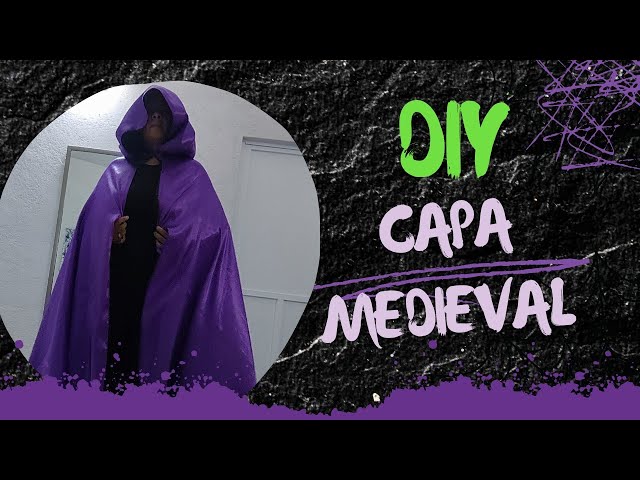 Vídeo relacionado con keland Cyberpunk Pícaro Cowl Capucha Bufanda Capa Gótica con Capucha Sombrero para Halloween Ninja Cosplay (B-Negro)