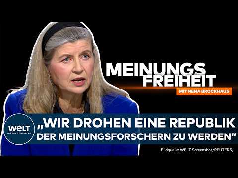 THESE VON DOROTHEA SIEMS: "Wir drohen zur Republik von Meinungsforschern zu werden" | WELT TALK