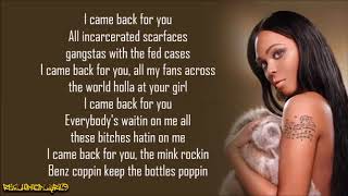 Lil&#39; Kim - Came Back for You (Lyrics)