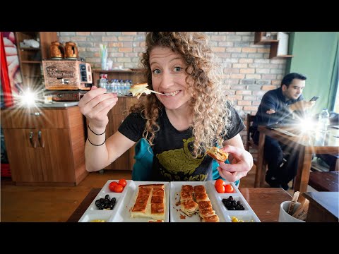 , title : 'Turkish Street Food FRENZY | Kelle Paça LAMB HEAD Soup + Su Böreği | Street Food in Antalya, Turkey'