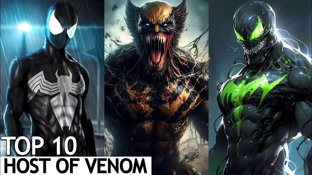Top 10 Different Host of Venom Symbiote | BNN Review