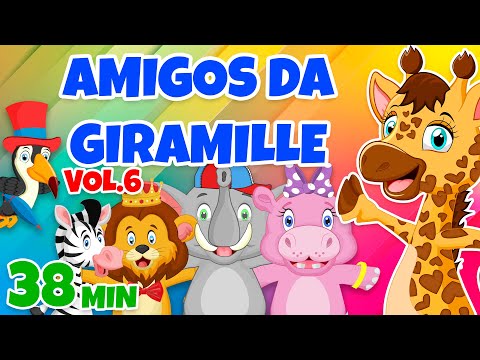 Amigos da Giramille Vol. 6 - Giramille 38 min | Desenho Animado Musical