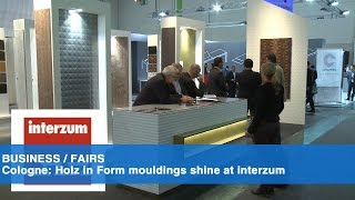 Holz in Form shines at interzum in Cologne.