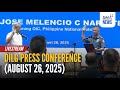 LIVE DILG Press Conference Aug 26 2025 Replay GMA Integrated News