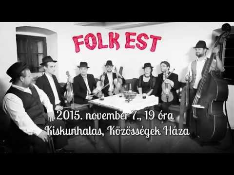 Folk Est a Rézhúros Bandával a Közösségek Házában Kiskunhalason