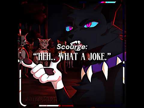 I Love Scourge 😌🖤 • Tigerstar Vs Scourge • LAZY • Warrior Cats Edit • 🐈‍⬛
