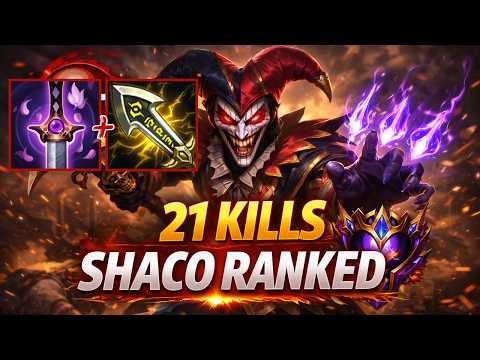 21 Kills Crit Shaco - Season 16 Master Rank with @Shacomidlane  [League of Legends] - Infernal Shaco