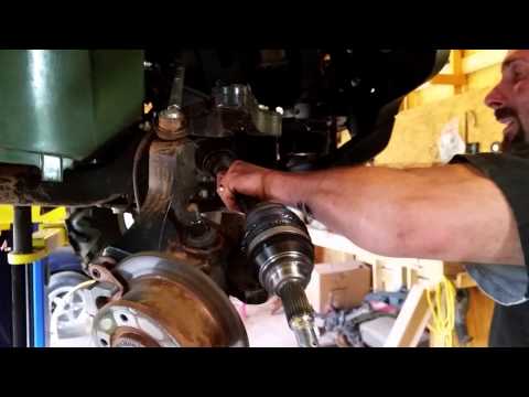 JOHN DEERE GATOR FRONT AXLE INSTALL -$200 easy fix