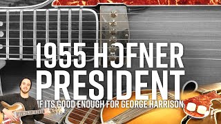 Video thumbnail for 1955 Hofner President by Crimson Custom Guitars