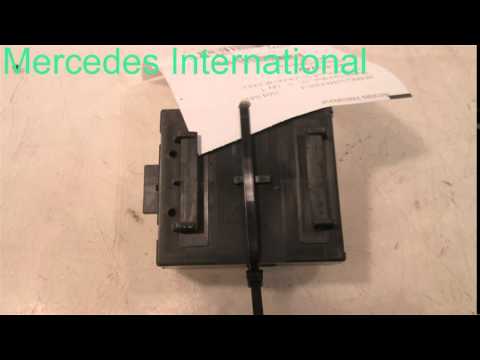 2004 Mercedes S430 2118209126 THFT/LOCKING MODULE - mbiparts.com Used OEM Mercedes Parts - Di... OEM