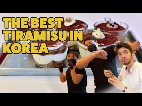 Making the BEST Tiramisu in Korea
