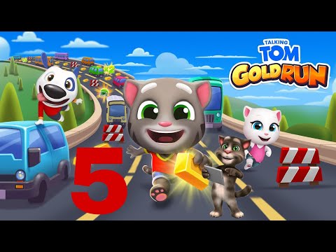 Let's Play Talking Tom Gold Run 5