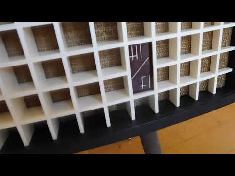 Voice of Music 4 speed record player, Circa 1957, playing a few 45's.