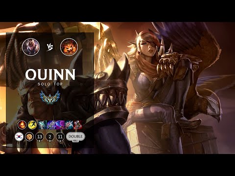 Quinn Top vs Gnar - KR Challenger Patch 12.9