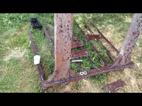 Вилы для куна т-40 своими руками.. часть 2