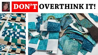 ♻️ ✂️ IDEA FOR SCRAPS! NO NEED TO PLAN! | HERITAGE QUILT LEFTOVERS  | Stashbuster | Scrapbuster