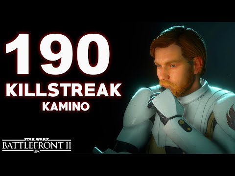 190 OBI WAN KENOBI Killstreak (Kamino) Star Wars Battlefront 2
