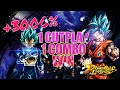 THIS IS OVER 3000%! SAVAGE FUTURE TEAM - DRAGON BALL LEGENDS