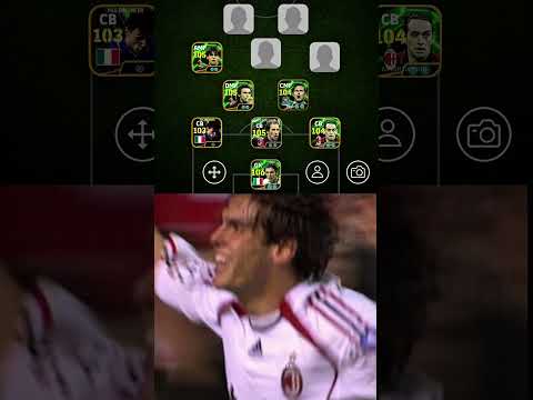 Carlo Ancelotti Picks His Ultimate Eleven 🤯💀 #efootball #efootball2025