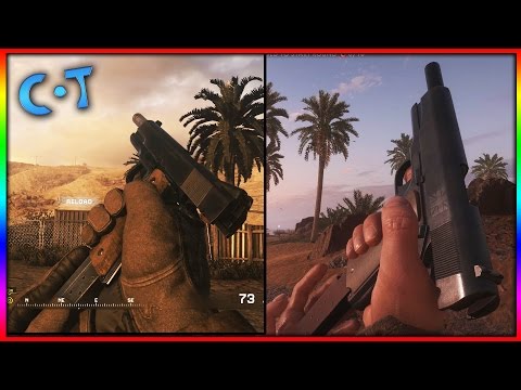 Battlefield 1 Grahpics vs COD Graphics