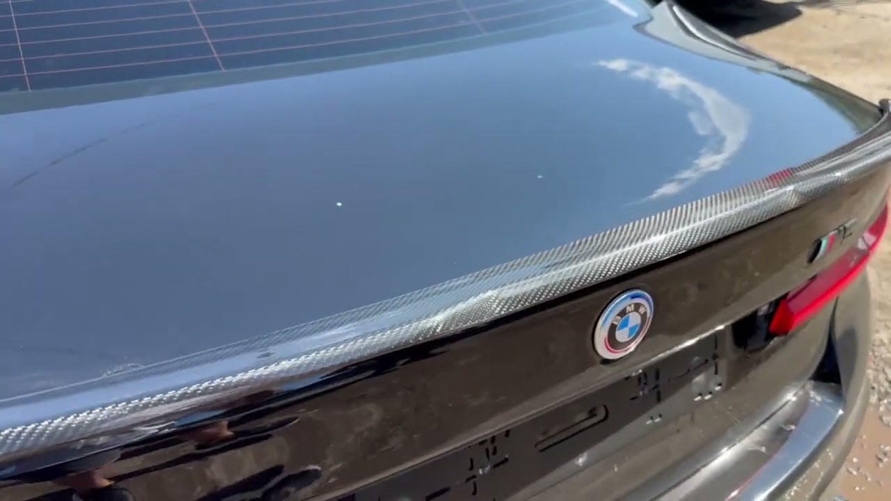 BMW 5-serie G30/G31 2017–2023 Spoiler V2 (til G30/F90, carbon) Video 1