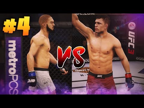UFC 3 CAREER MODE - EP 4: RIVALRY FIGHT! (UFC 3 1080P PS4 Walkthrough Gameplay Part 4)