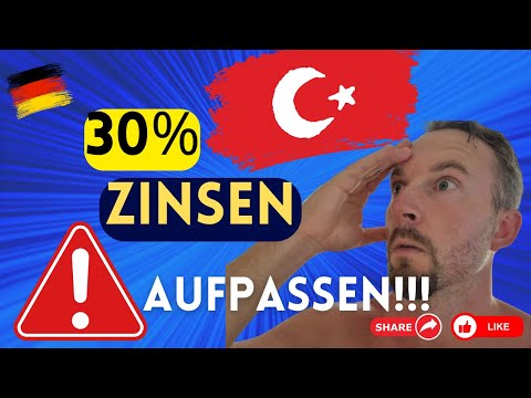 Inflation, Zinsen und Leben in der Türkei Alanya!
