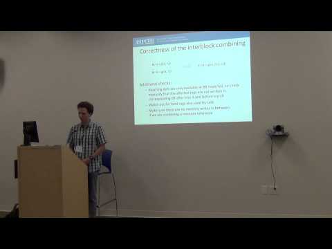 Cauldron 2013 - Developing Interblock Combine Pass in GCC