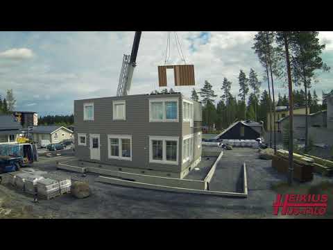 Valmistalo, Seinäjoki asuntomessut 2016 / Färdighus, Seinäjoki bostadsmässa 2016.