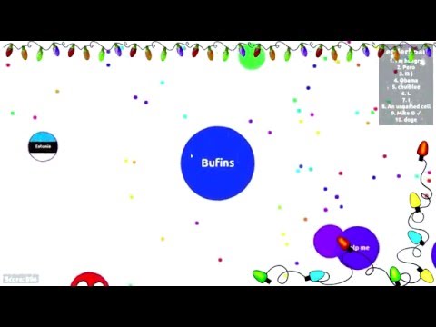 Agario recombination complitation  happy holidays