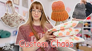 Making Your Custom Orders | PassioKnit Vlog