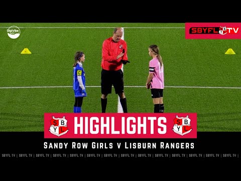 Sandy Row Girls v Lisburn Rangers - Under 12 Girls Cup Final - December 2022