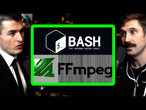 Lex Fridman on Bash and FFmpeg