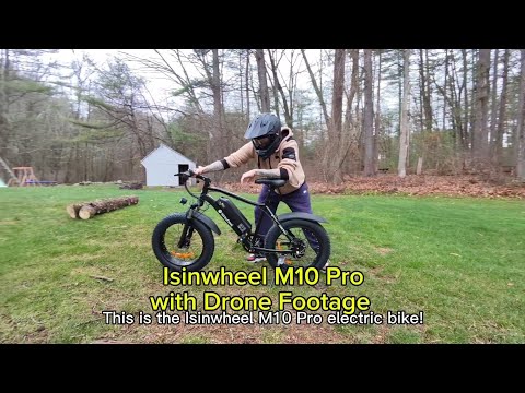  I was followed by a drone on my IsinWheel M10 Pro e bike! This is crazy!