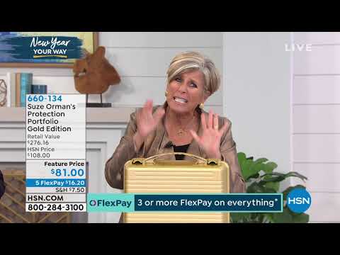 HSN | Suze Orman Financial Solutions for You 01.25.2020 - 11 PM