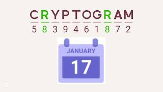 Cryptogram Daily Challenge january 17 2025 - 'Welcome to Copenhagen' Answers