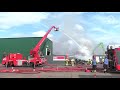 Twee NL Alerts bij grote brand in Nijmegen