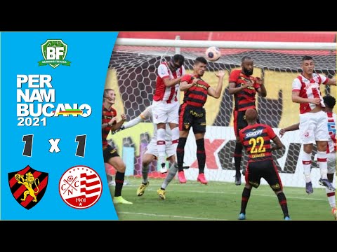 Sport 1 x 1 Náutico (1º Jogo da Final) | Campeonato Pernambucano 2021 | Barrinha Fechada