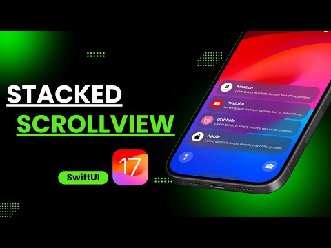 SwiftUI Stacked ScrollView - iOS 17 thumbnail