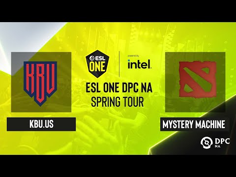 Dota2 - KBU.US vs The Mystery Machine - Game 1 - ESL One DPC NA Spring