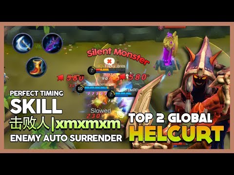 击败人|xmxmxm Ranked 2 Global Helcurt 'Perfect Teleport Silent Assassins' ~ Mobile Legends