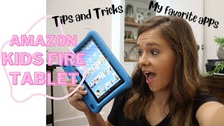 AMAZON KIDS FIRE TABLET | my FAVORITE apps for my toddler | TIPS and Tricks | Educational Screentime