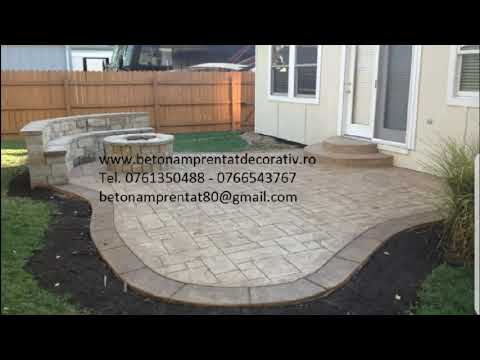 Beton Amprentat Hezeriș -Timiș Tel.0761350488 -0766543767
