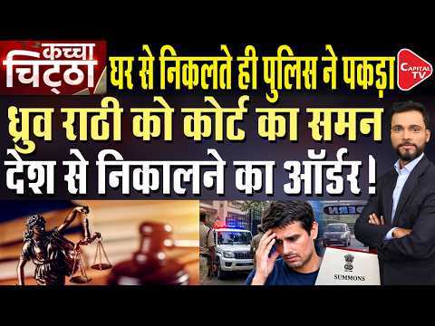 Dhruv Rathee, Who Returned To India, Was Given A Shock As Saket Court Issued Summons | Capital TV